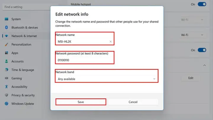 Cách Phát Wifi Từ Máy Tính Win 11