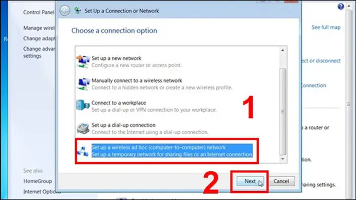 Cách Phát Wifi Từ Máy Tính Win 7