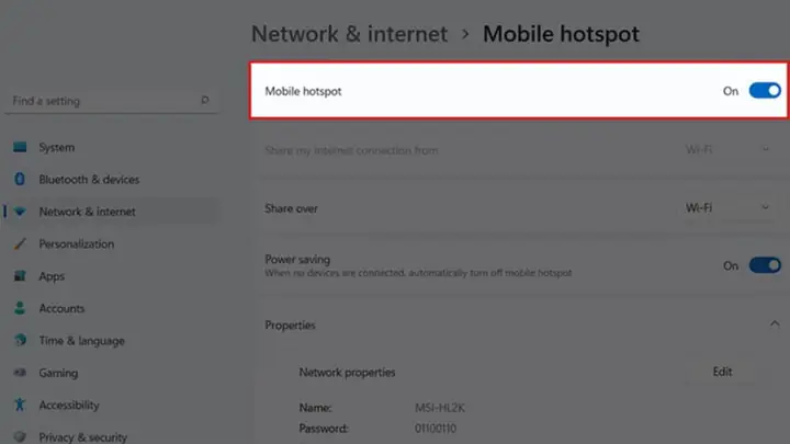 Cách Phát Wifi Từ Máy Tính Win 11