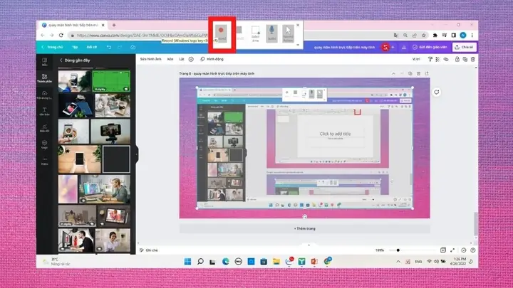 Cách Ghi Màn Hình Máy Tính Với Powerpoint