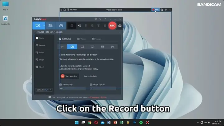 Cách Quay Màn Hình Máy Tính Windows 11 Bằng Phần Mềm Bandicam Cách Quay Màn Hình Máy Tính Windows 11 Bằng Phần Mềm Bandicam