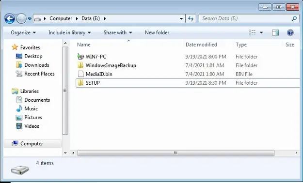 Cách Reset Lại Máy Tính Win 7 Không Cần Đĩa Bằng Tạo File Backup