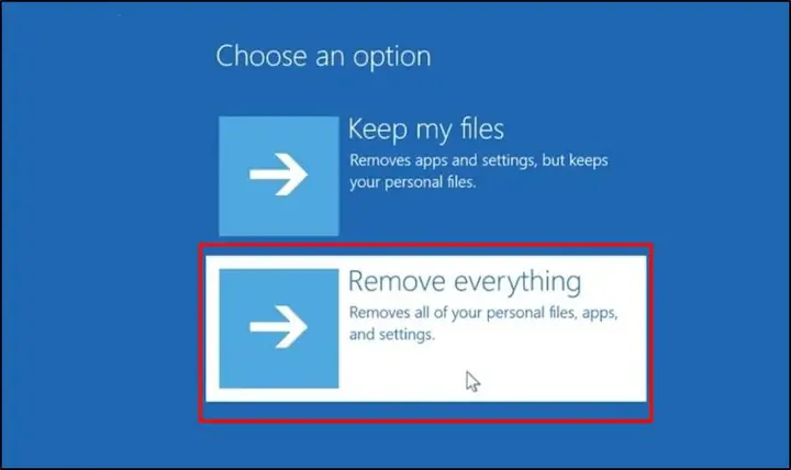 Cách Reset Máy Tính Bằng Recovery Khi Restart Máy Tính Cách Reset Máy Tính Bằng Recovery Khi Restart Máy Tính