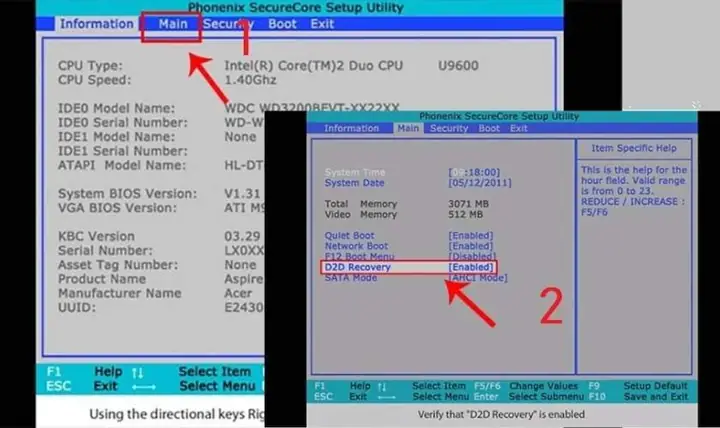 Cách Reset Máy Tính Bằng Recovery Trong Bios Cách Reset Máy Tính Bằng Recovery Trong Bios