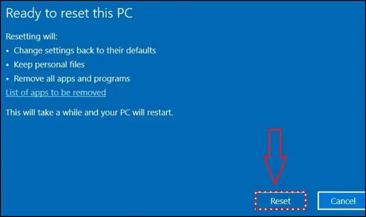 Cách Reset Máy Tính Bằng Recovery Khi Restart Máy Tính Cách Reset Máy Tính Bằng Recovery Khi Restart Máy Tính