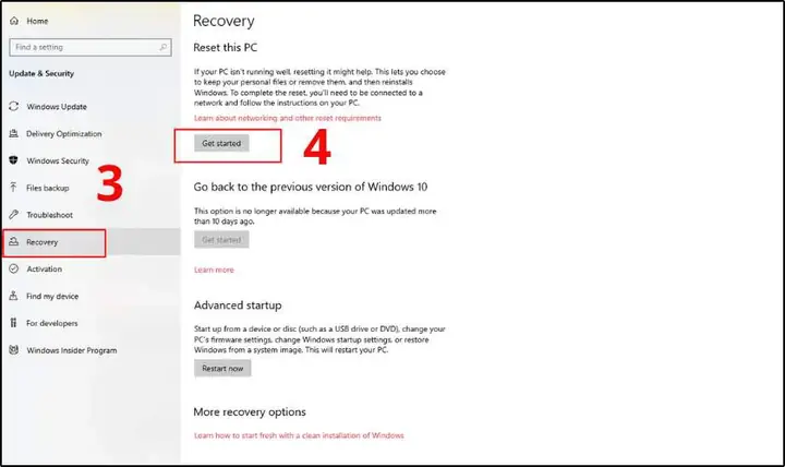 Cách Reset Máy Tính Win 10 Giữ Lại Tập Tin (file Cá Nhân) Cách Reset Máy Tính Win 10 Giữ Lại Tập Tin (file Cá Nhân)