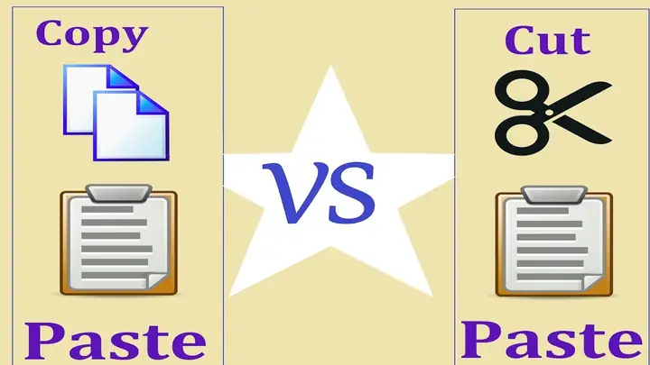 Phân Biệt Giữa Sao Chép Và Cắt