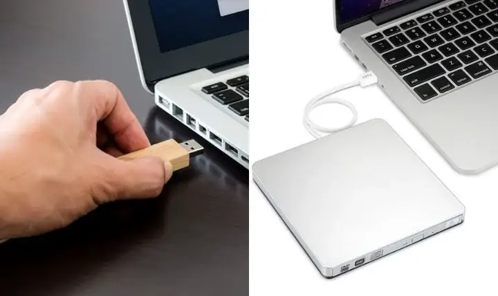 Dùng Bộ Nhớ Ngoài, Usb/ssd
