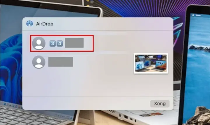 Dùng Airdrop Để Gửi File Không Dây