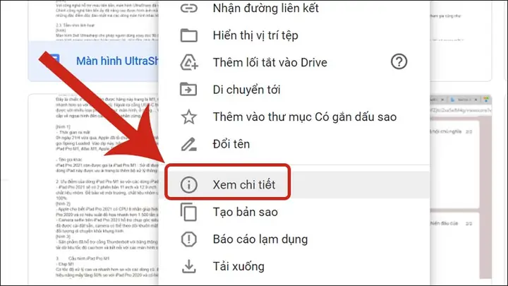 Xem Lại Các Phiên Làm Việc Trước Của Văn Bản