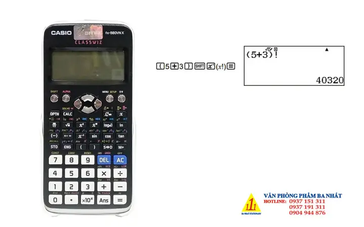 Cách Bấm Giai Thừa Trên Máy Tính Casio 580