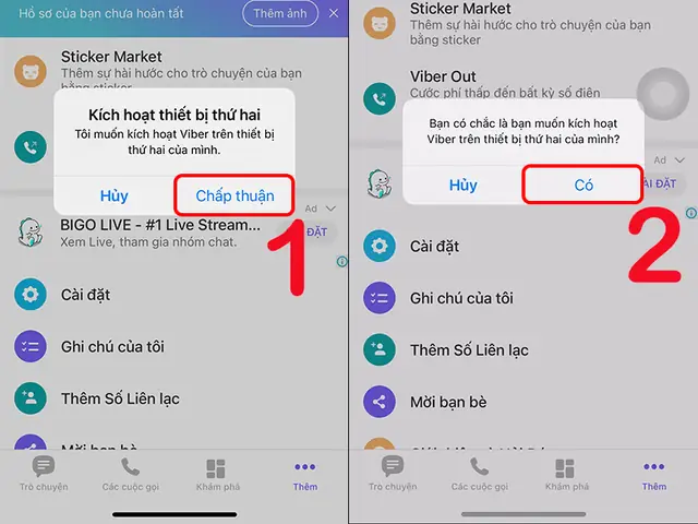 Cách Đăng Nhập Viber