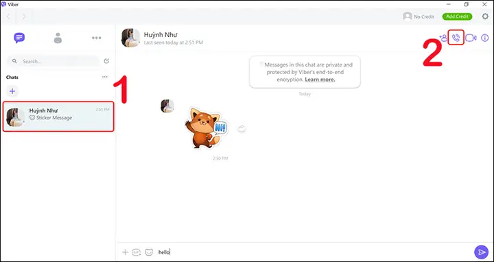 Cách Thực Hiện Cuộc Gọi Viber