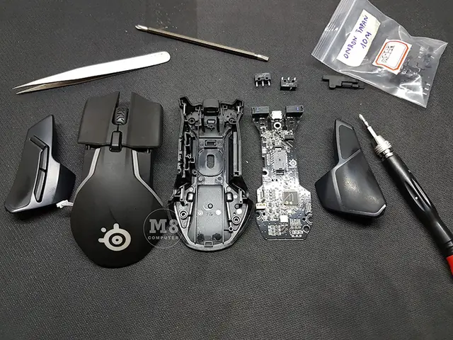Sửa Chuột Steelseries Rival 600 - Thay Nút Click Chuột Steelseries