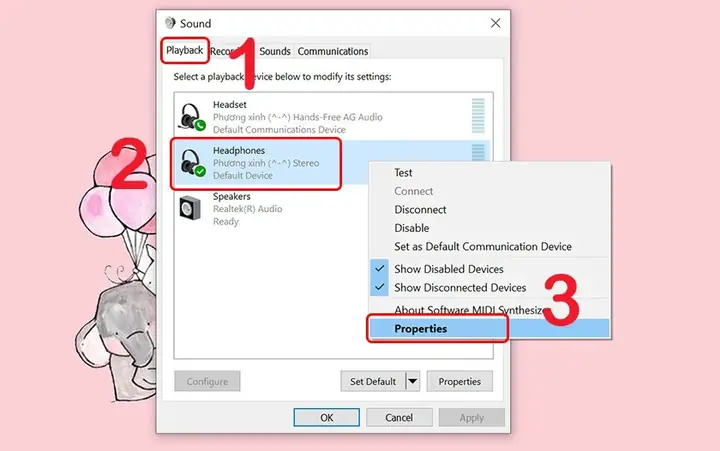 Kiểm Tra Cài Đặt Âm Thanh Device Usage Trên Máy Tính Kiểm Tra Cài Đặt Âm Thanh Device Usage Trên Máy Tính