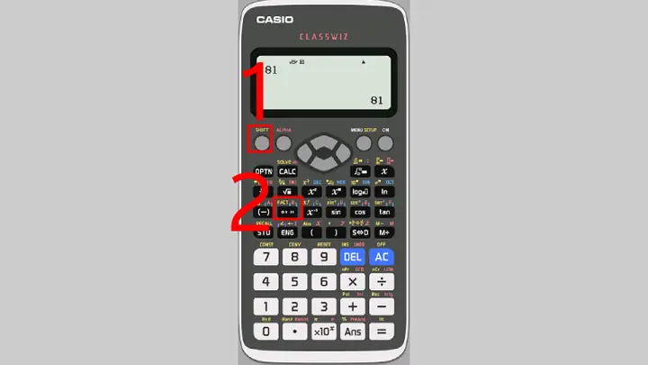 Cách Đổi Số Tự Nhiên Ra Số Mũ Trên Máy Tính Casio
