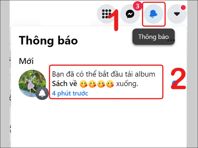 Thao Tác Tải Toàn Bộ Album Ảnh Về Máy Ngay Trên Facebook