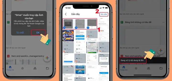 Cách Tải Ảnh Lên Google Drive Bằng Điện Thoại