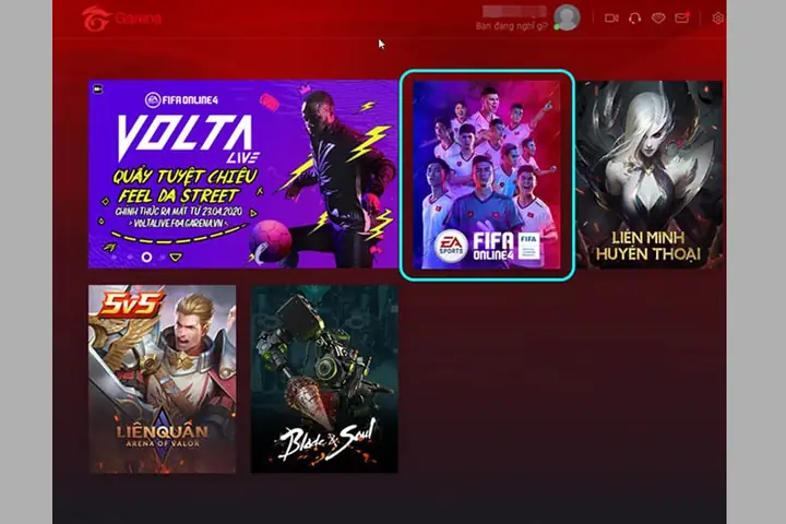 Tải Thông Qua Ứng Dụng Garena Pc