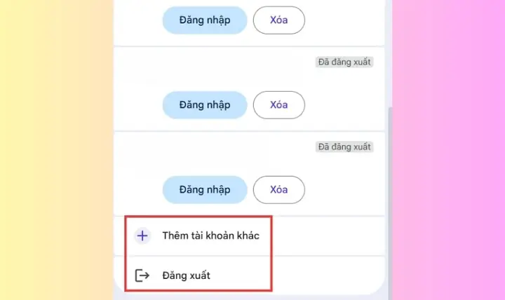 Thử Đăng Nhập Bằng Một Tài Khoản Google Khác Thử Đăng Nhập Bằng Một Tài Khoản Google Khác