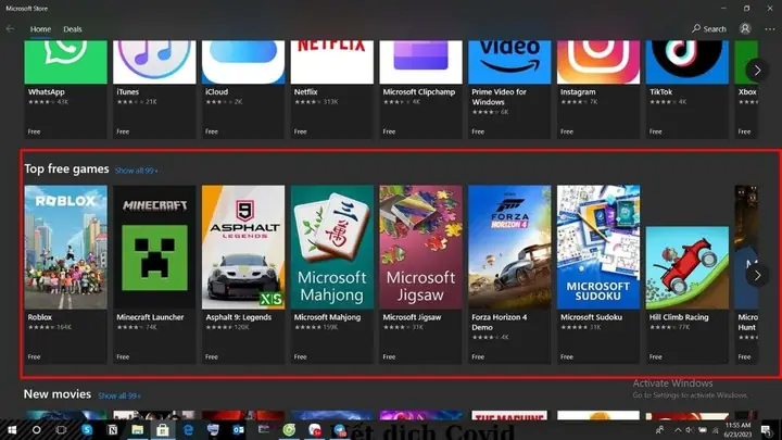 Cách Tải Game Trên Máy Tính Win 10 Qua Window Store