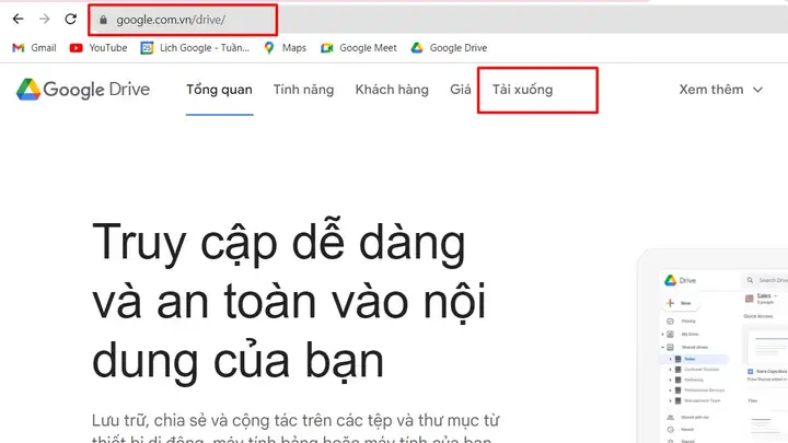 Cách Tải Google Drive Trên Máy Tính Cách Tải Google Drive Trên Máy Tính