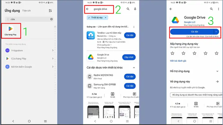 Trên Android Trên Android