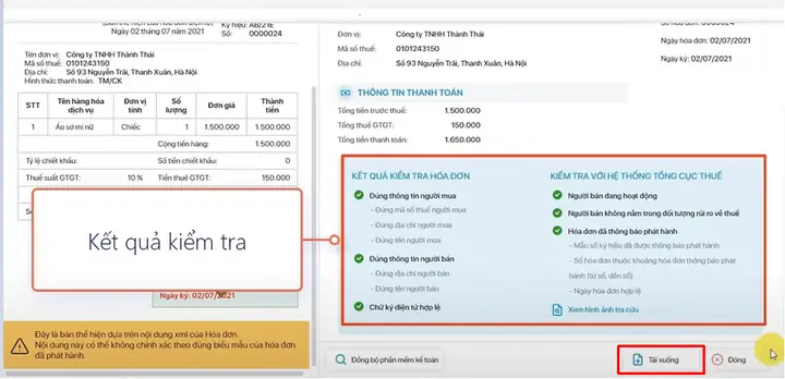 Cách 1: Tải Hóa Đơn Điện Tử Trên Website Nhà Cung Cấp