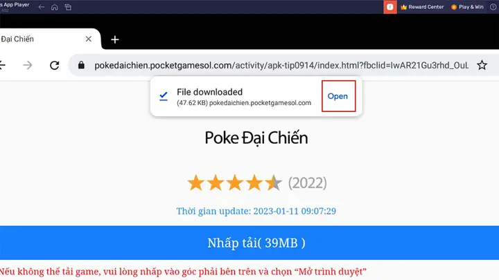 Cách Tải Poke Đại Chiến Trên Máy Tính, Pc