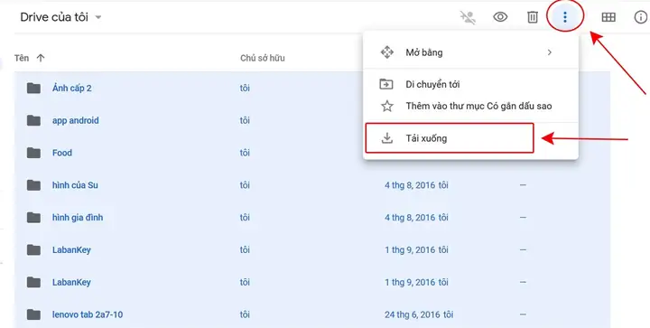 2cách Tải Nhanh Tài Liệu Bằng Chọn Nhiều File, Thư Mục Cùng Lúc