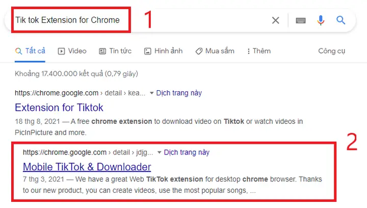 Tải Tiktok Bằng Extension (tiện Ích Chrome)
