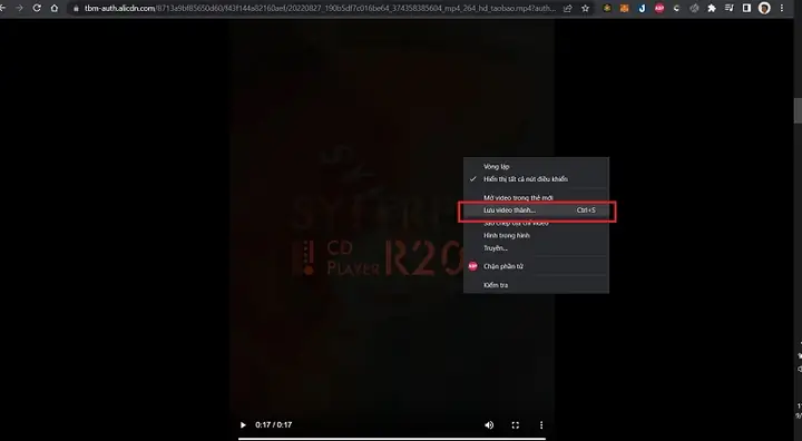 Cách 2: Tải Video Bằng Cách Xem Mã Elements Cách 2: Tải Video Bằng Cách Xem Mã Elements