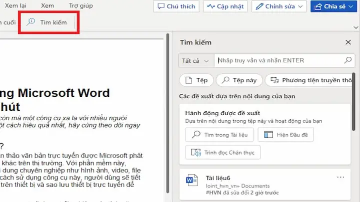 Tìm Kiếm Thông Minh
