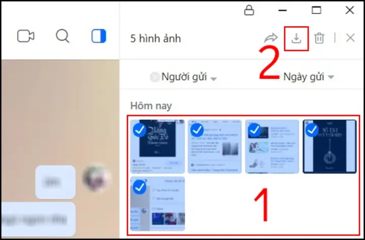 Cách Lấy, Tải Nhiều Ảnh Từ Zalo Pc Về Máy Tính