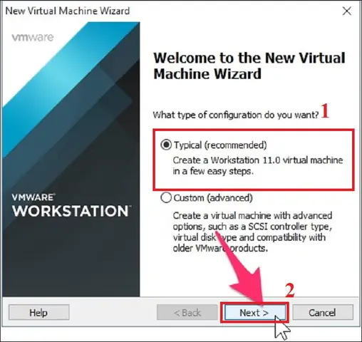 Bước 1: Cài Đặt Vmware Virtual Machine