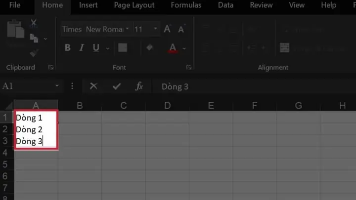 Cách Tạo 2 Dòng Trong 1 Ô Excel Cách Tạo 2 Dòng Trong 1 Ô Excel