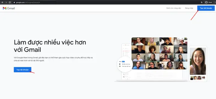 Hướng Dẫn Các Chi Tiết Cách Tạo Tài Khoản Email Gmail Trên Máy Tính