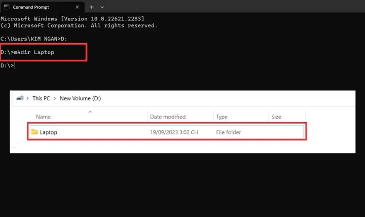 Cách Tạo File Trên Máy Tính Thông Qua Dòng Lệnh