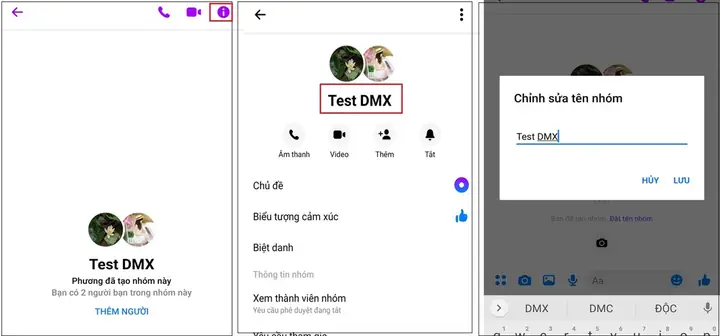 Đổi Tên Nhóm