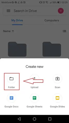 Hướng Dẫn Cách Tạo Thư Mục Google Drive Trên Điện Thoại