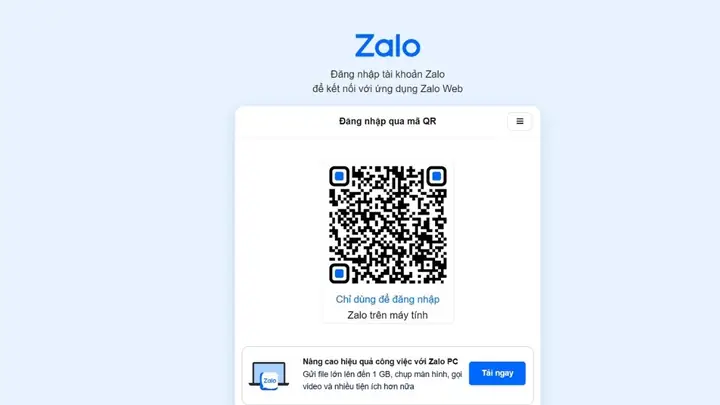 Dùng Zalo Pc Và Zalo Web
