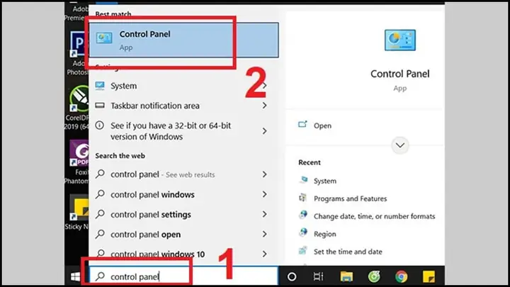 Mở Khóa Bàn Phím Bằng Control Panel