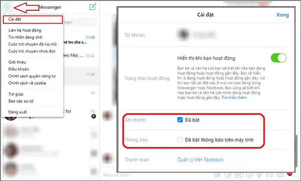 Cách Tắt Thông Báo Tin Nhắn Facebook Trên Máy Tính Hiệu Quả