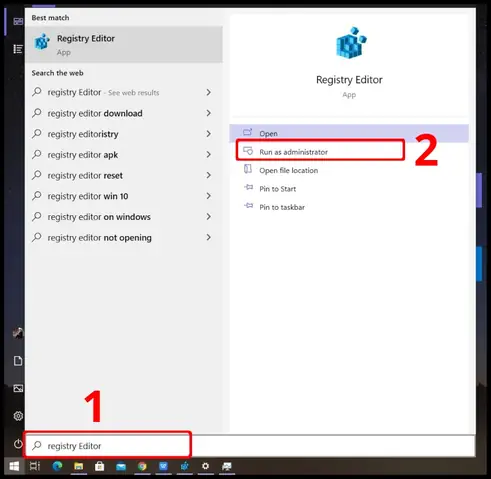 Cách Tắt Ứng Dụng Chạy Ngầm Bằng Registry Editor