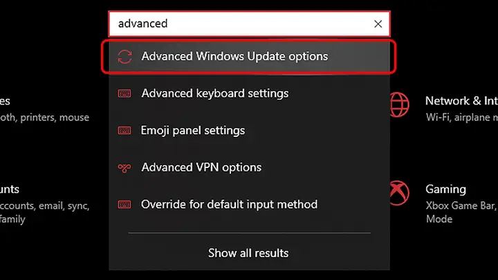 Tạm Dừng Windows Update Bằng Settings