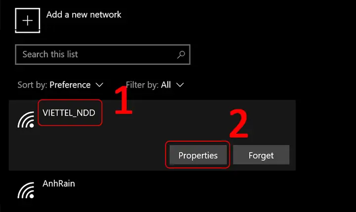 Thiết Lập Kết Nối Wi-fi Ở Chế Độ Metered Connection