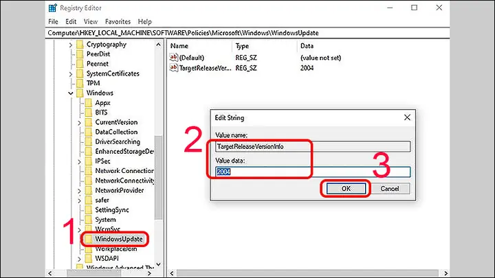 Chặn Windows Update Trong 365 Ngày