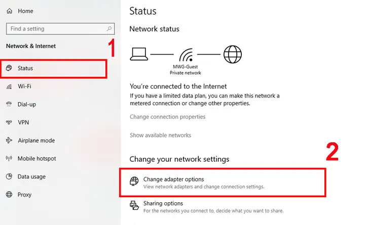 Bật, Tắt Wifi Trên Máy Tính Bằng Phím Tắt Trên Bàn Phím