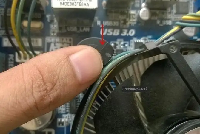 Gắn Fan 1155 Vào Mainboard