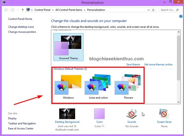 Sử Dụng Hình Nền Mặc Định Của Windows Sử Dụng Hình Nền Mặc Định Của Windows